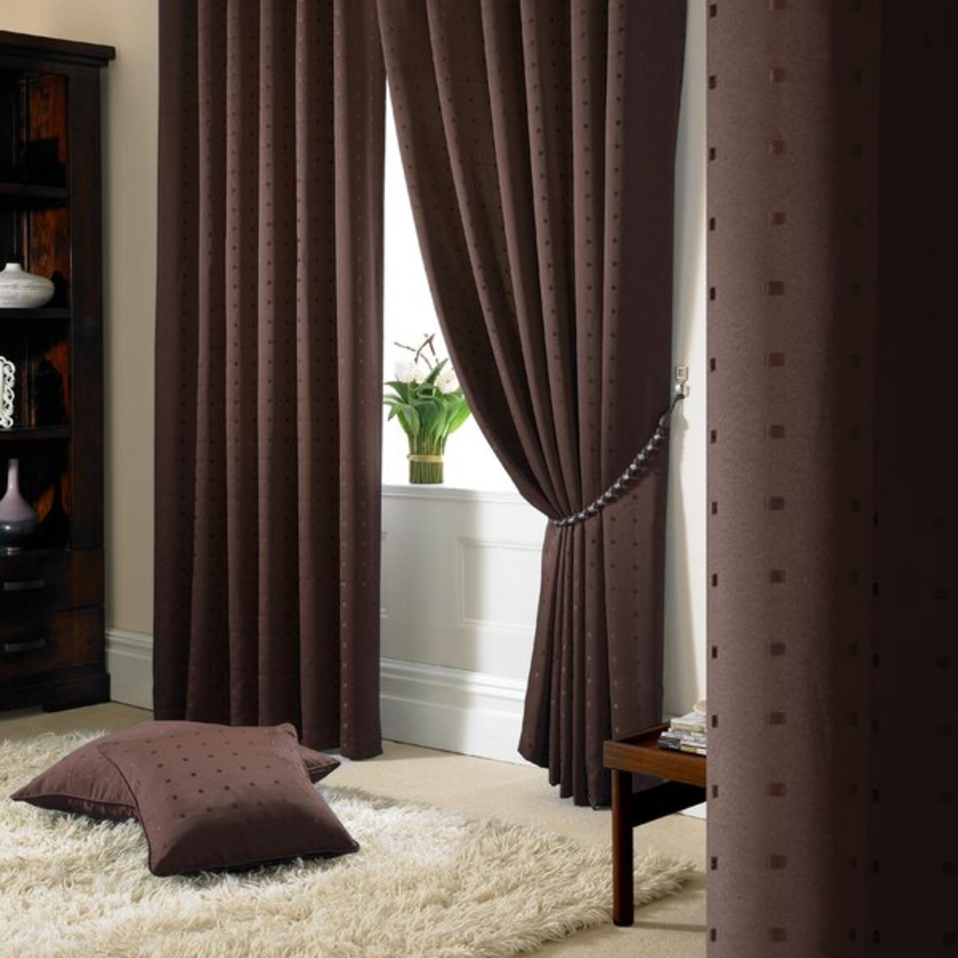 Keaton Madison Pencil Pleat Room Darkeni