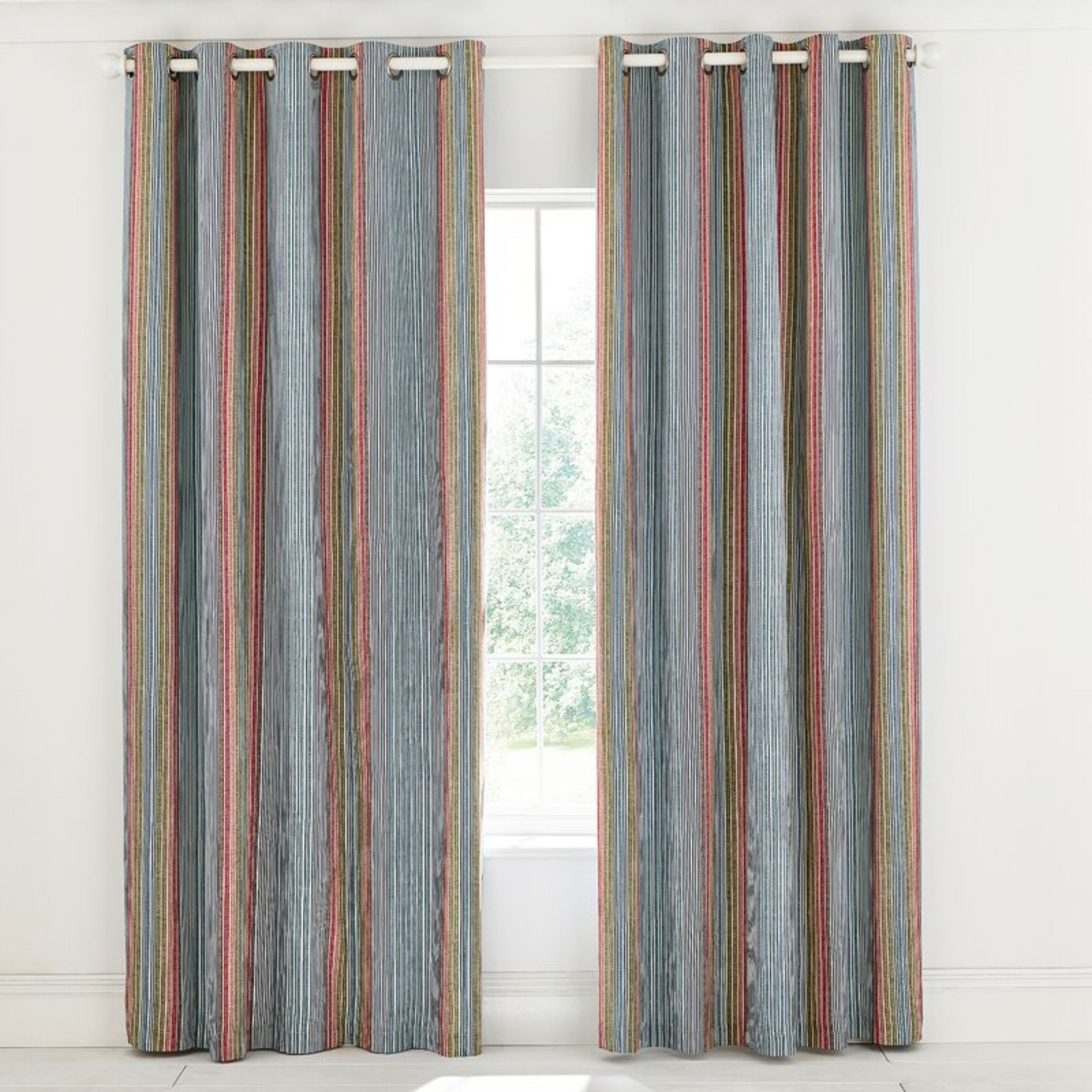 Macaw Eyelet Room Darkening Curtains by