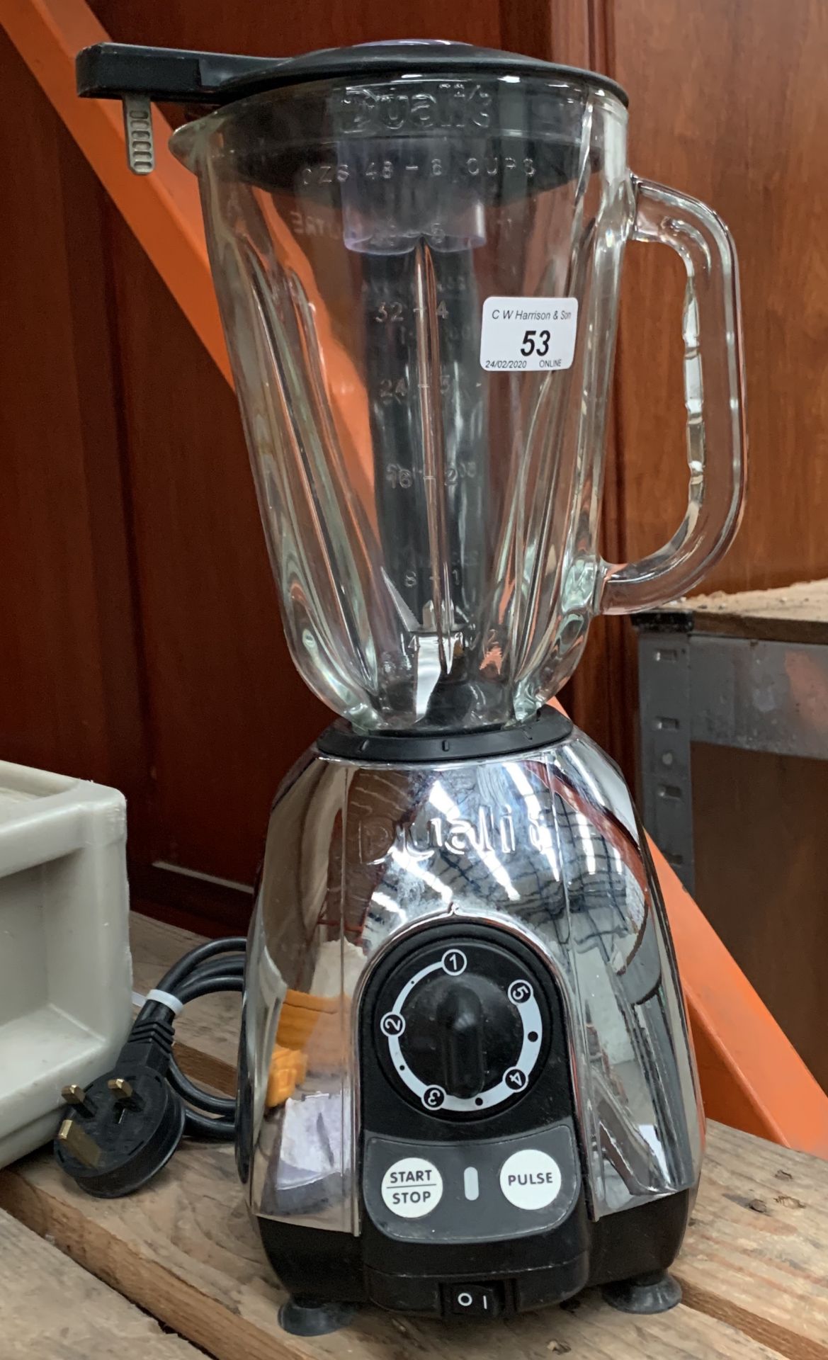 A Dualit blender 240v (earth fault)