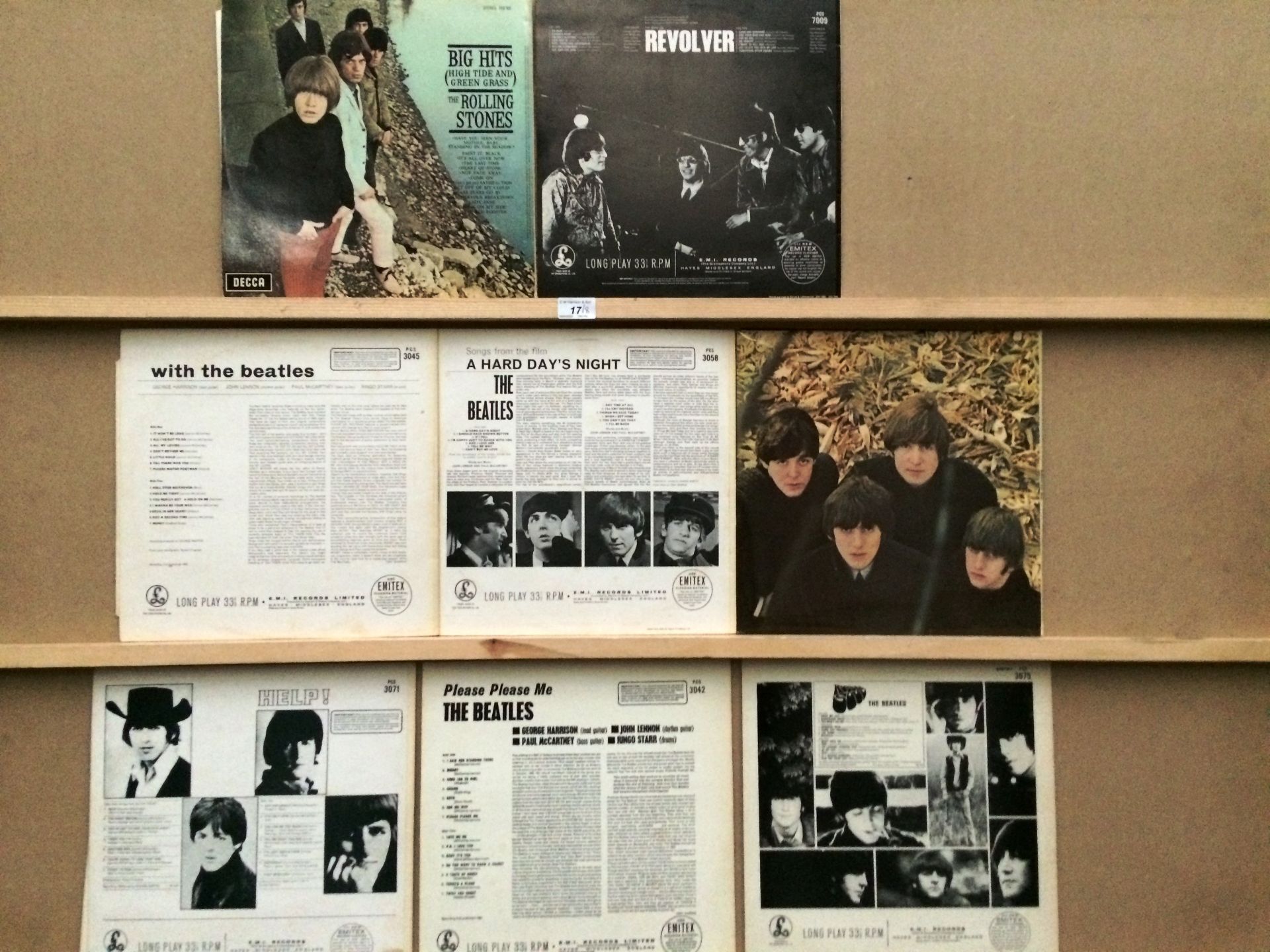 8 LP's 7 x The Beatles - 'Beatles for Sale', 'A Hard Days Night', 'With the Beatles', - Image 2 of 2