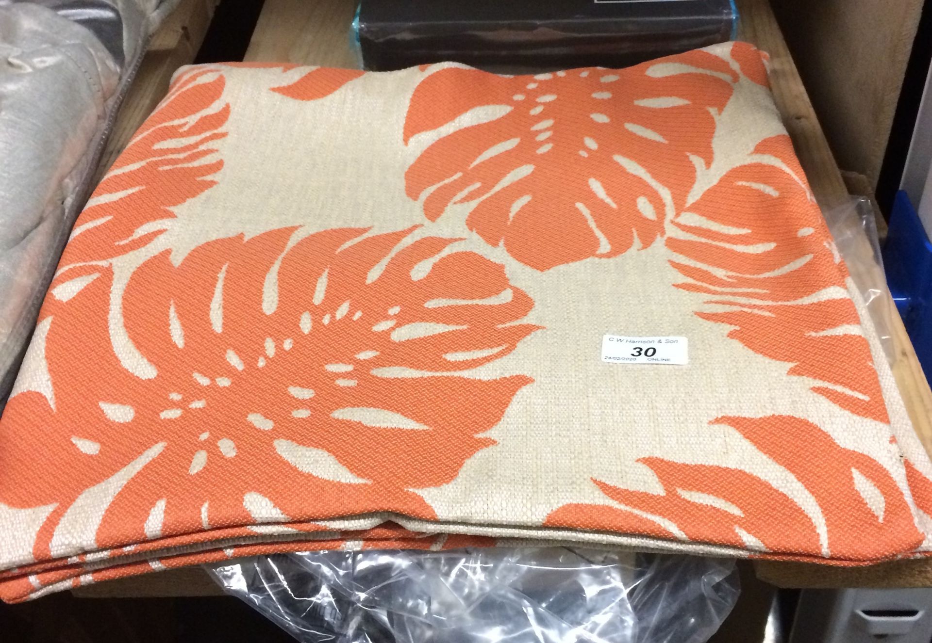 2 x Newburyport Cushion Covers by Bay Isle Home - 45 x 45cm - mandarin - Image 2 of 2