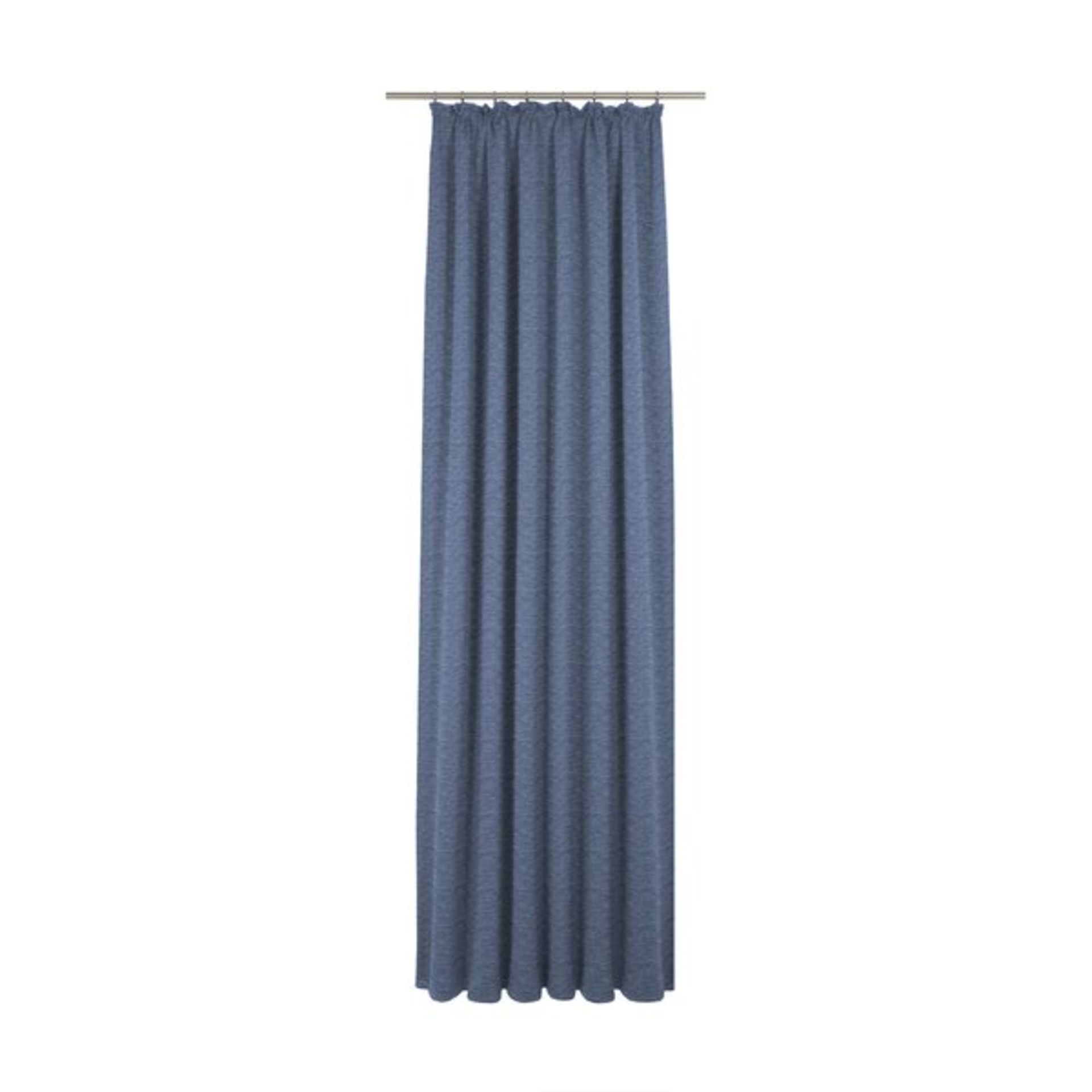 Beloit Pinch Pleat Room Darkening Single Curtain by Wirth - navy blue