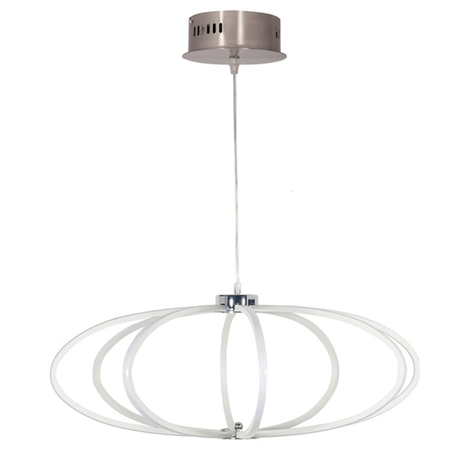 Ailish 1-Light LED Geometric Pendant by Metro Lane - RRP £169.