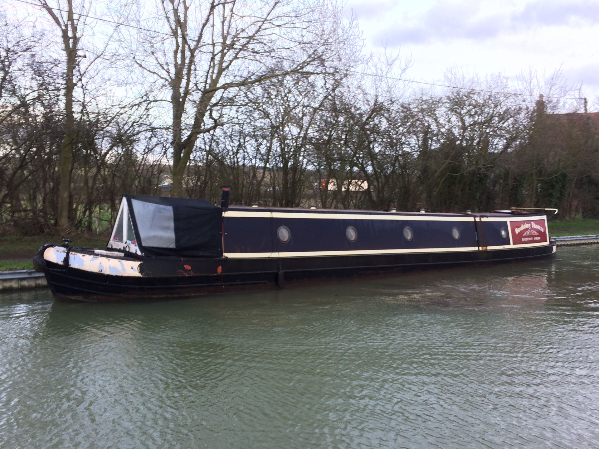 NARROWBOAT - SOLD ON BEHALF OF A HIGH COURT ENFORCEMENT OFFICER.