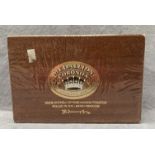 A sealed box of 25 Medallion Coronita Havana Tobaccos cigars