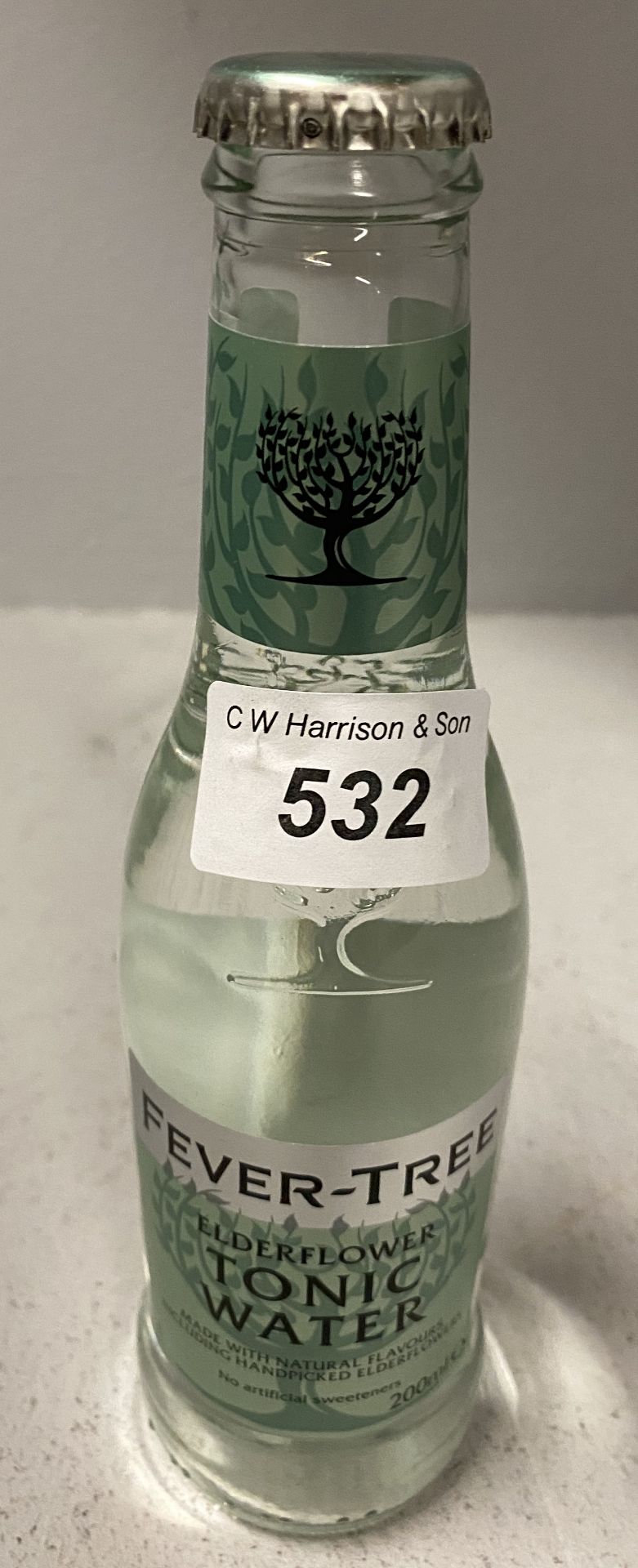 41 x 200ml bottles of Fever Tree Elderflower Tonic Water