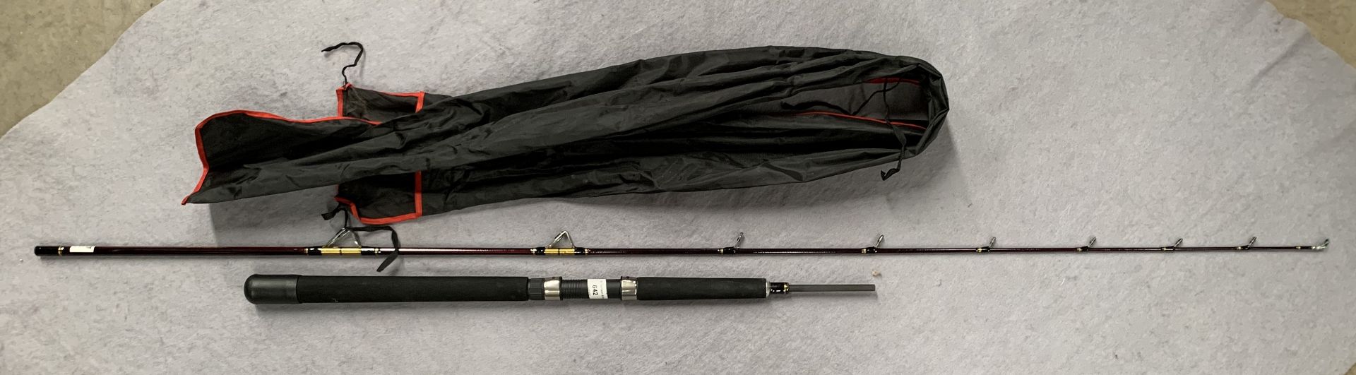 A Masterline Tideline TL2750 7' two-piece boat rod 50lb class complete with bag