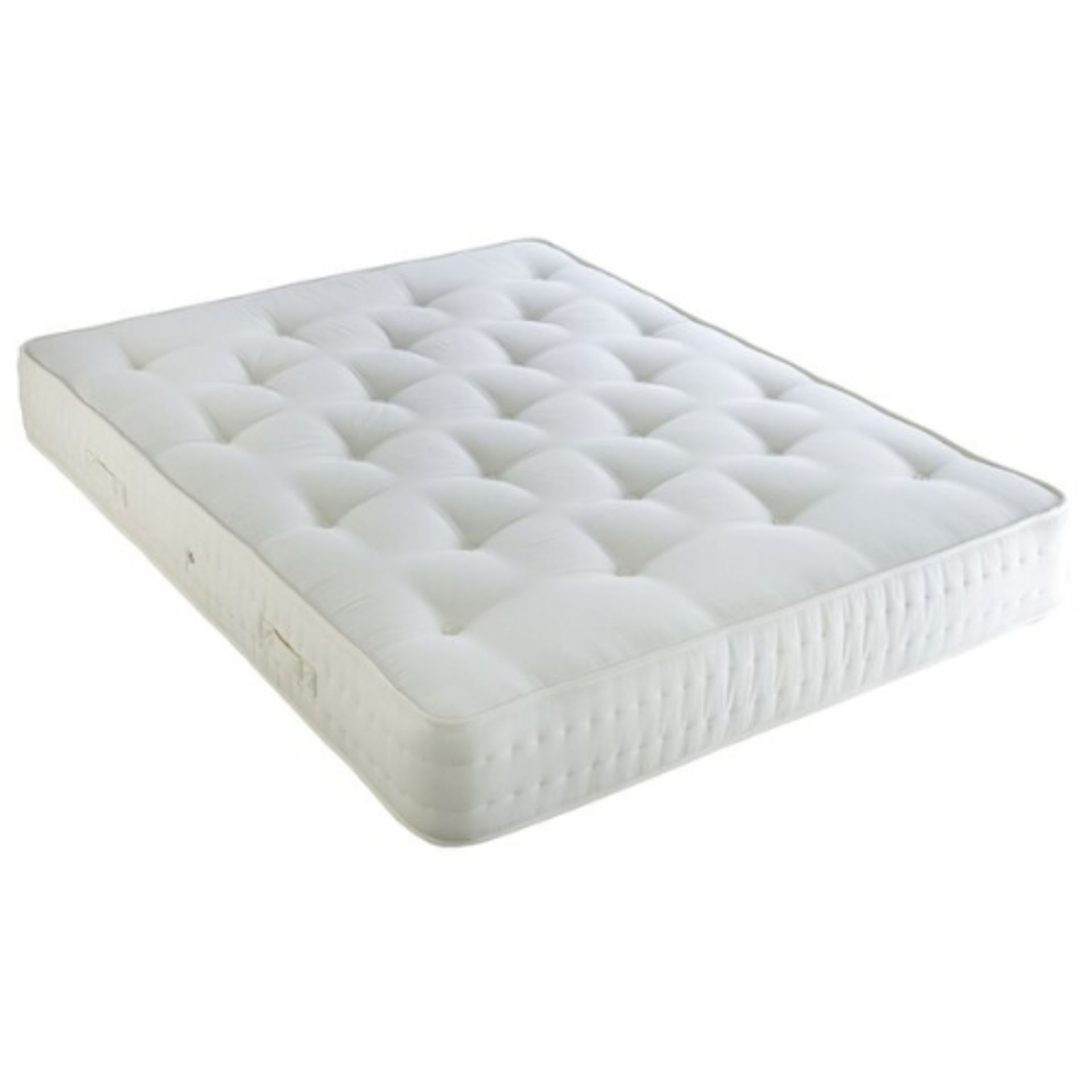 Pocket Sprung 2000 Mattress 4'6" - marked to corner by Shakespeare Beds