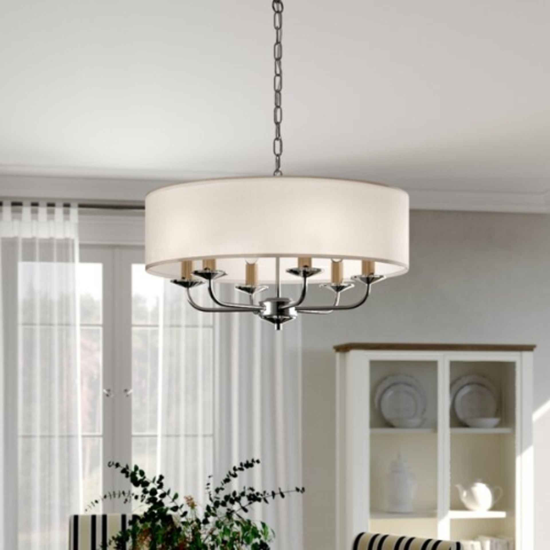 Foxworth 6-Light Drum Chandelier by Classic Living