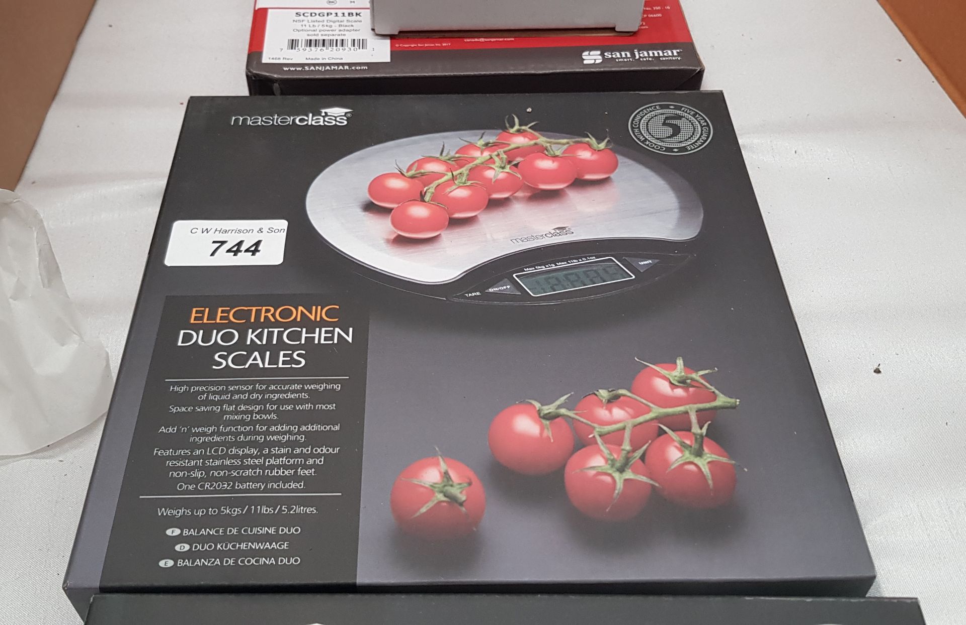 MASTERCLASS ELECTRONIC DUO KITCHEN SCALES