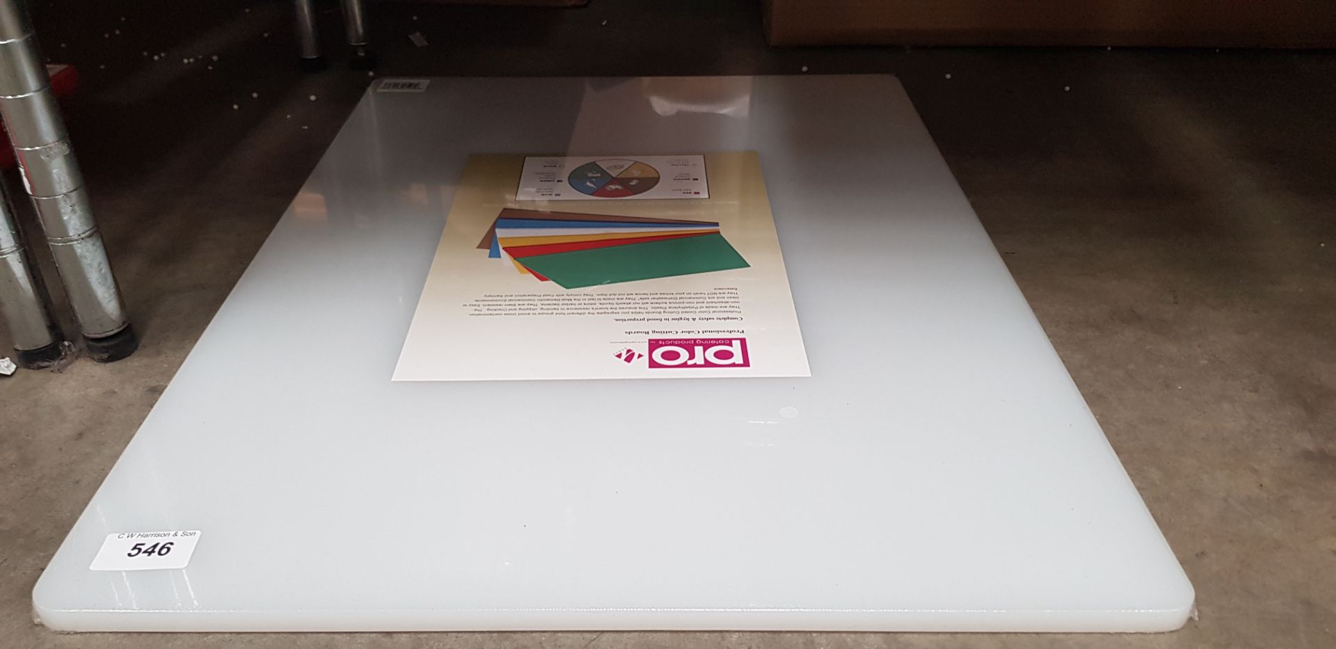 LARGE HIGH DENSITY PRO CHOPPING BOARD RRP £80