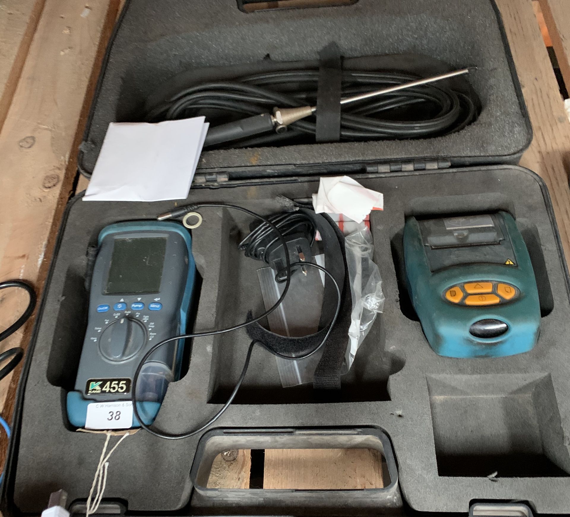 Kane 455 tester in case,