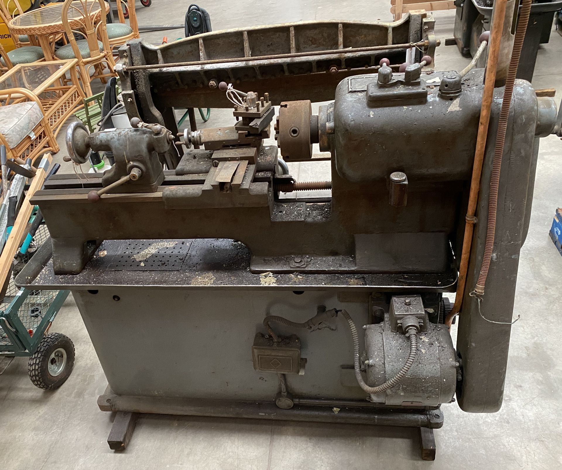 A Harrison centre Lathe (As seen), serial no. - Image 2 of 2