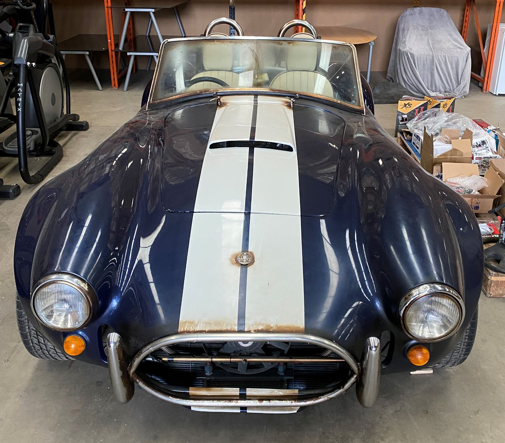 RESTORATION PROJECT - REPLICA AC/COBRA/COBRETTI KIT CAR NO REGISTRATION PLATE Date of first