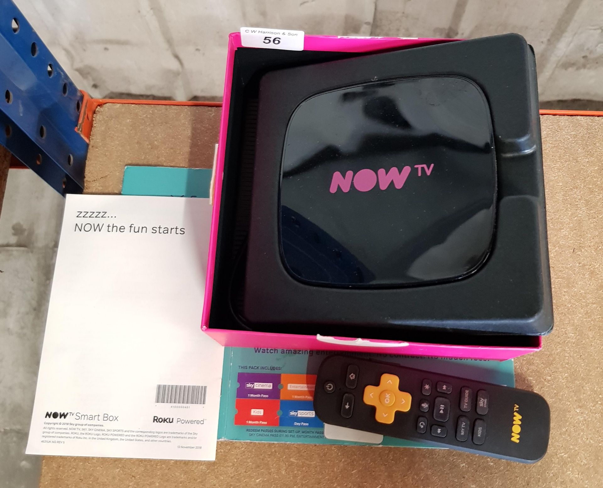 NOW TV SMART BOX 4K WITH VOICE SEARCH