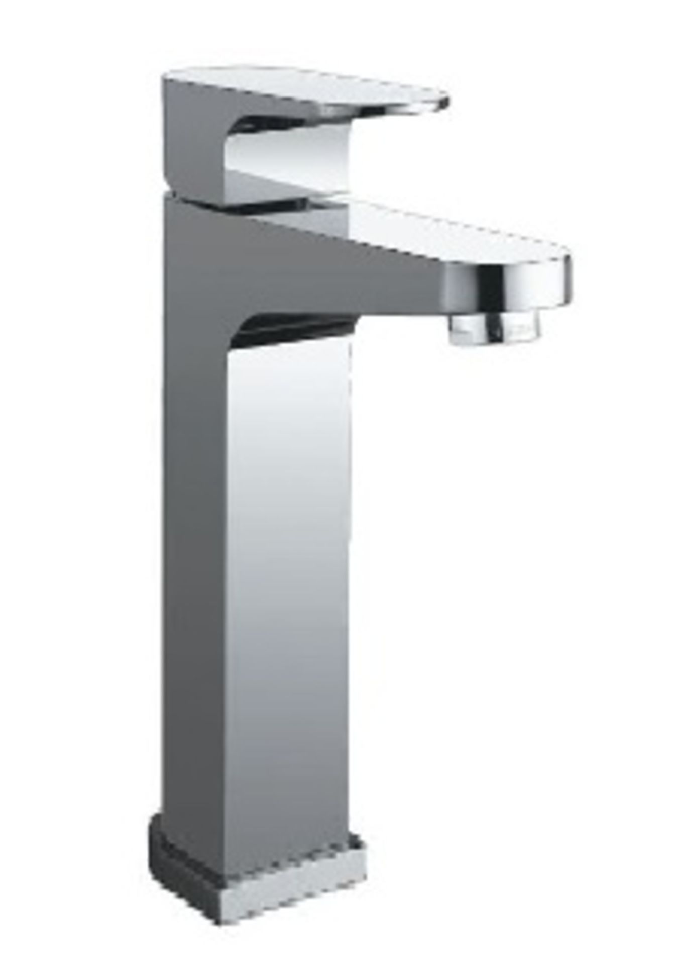 TRACK EXTENDED MONOBLOC TALL BASIN MIXER TAP.