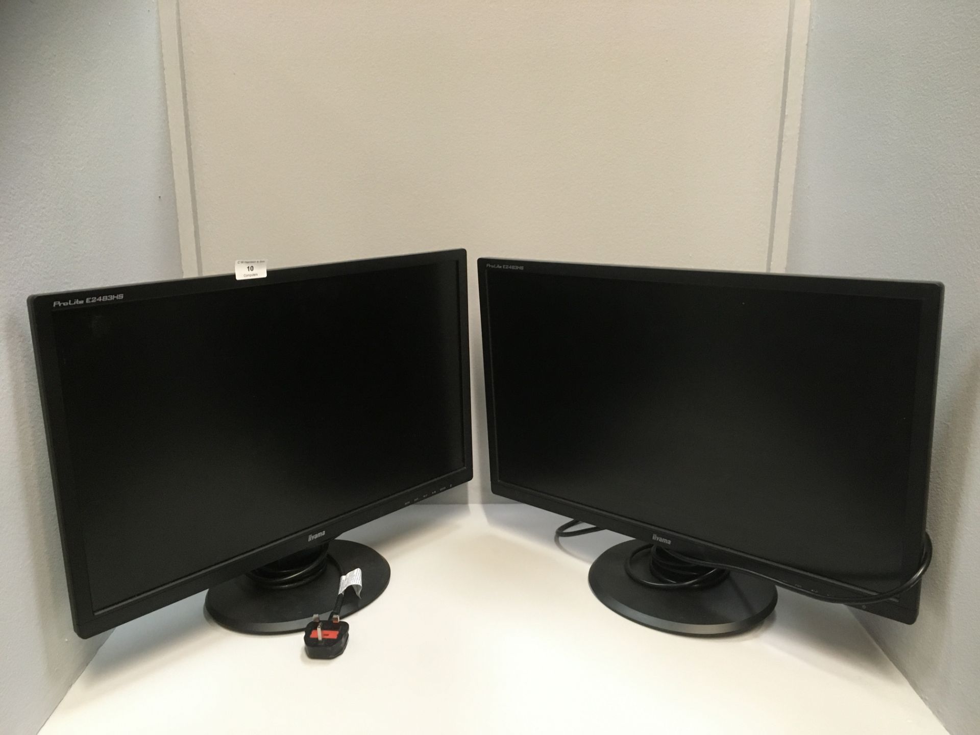 2 x Iiyama ProLite E2483HS 24" monitors
