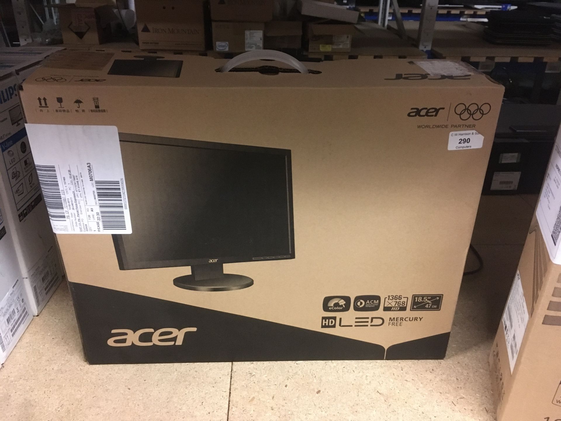 Acer V193HQL 19" LCD monitor - boxed