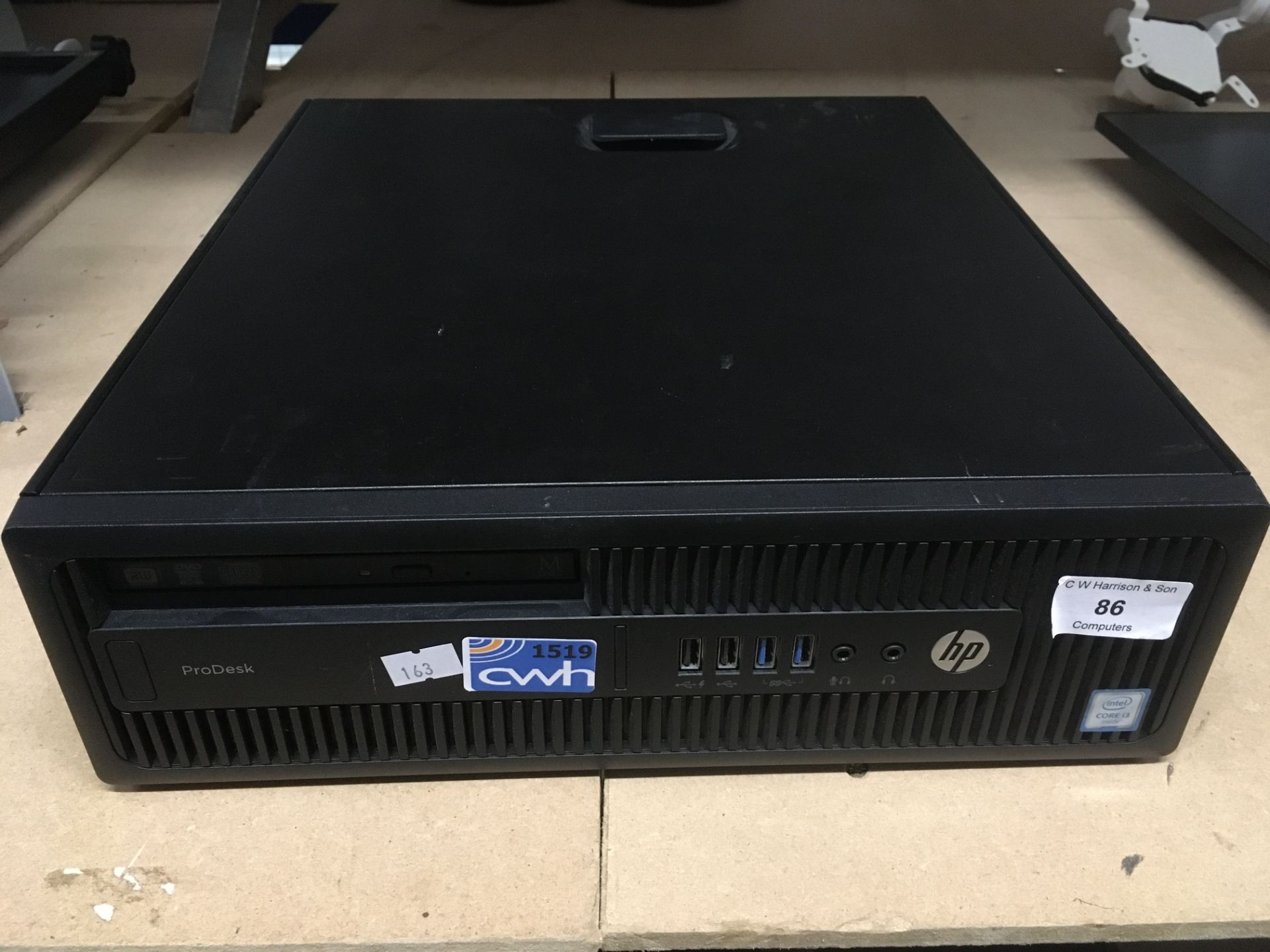 HP 600 G2 Pro desktop computer (Intel Core i3)