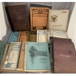 Twenty-two large Vintage (1920s) sheet music books,