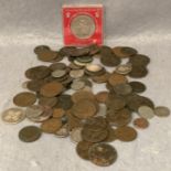 A collection of Victorian and other coins,
