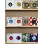 Twelve 45rpm singles, R Dean Taylor, Freda Payne, Four Tops, The Supremes, O'Jays, Robert Knight,