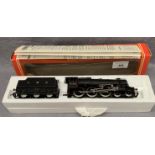 A Hornby OO gauge scale model train R320 LMS Class 5 Loco Black Livery (boxed but box damaged)