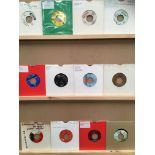 Twelve 45rpm singles, The Tempos, The Delfonics, Lenny Welch, The Fuller Brothers, Rocq-E Harrell,