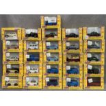 Twenty-six boxed Pocketbond Classix Transport Treasures 1:76 scale model vehicles,