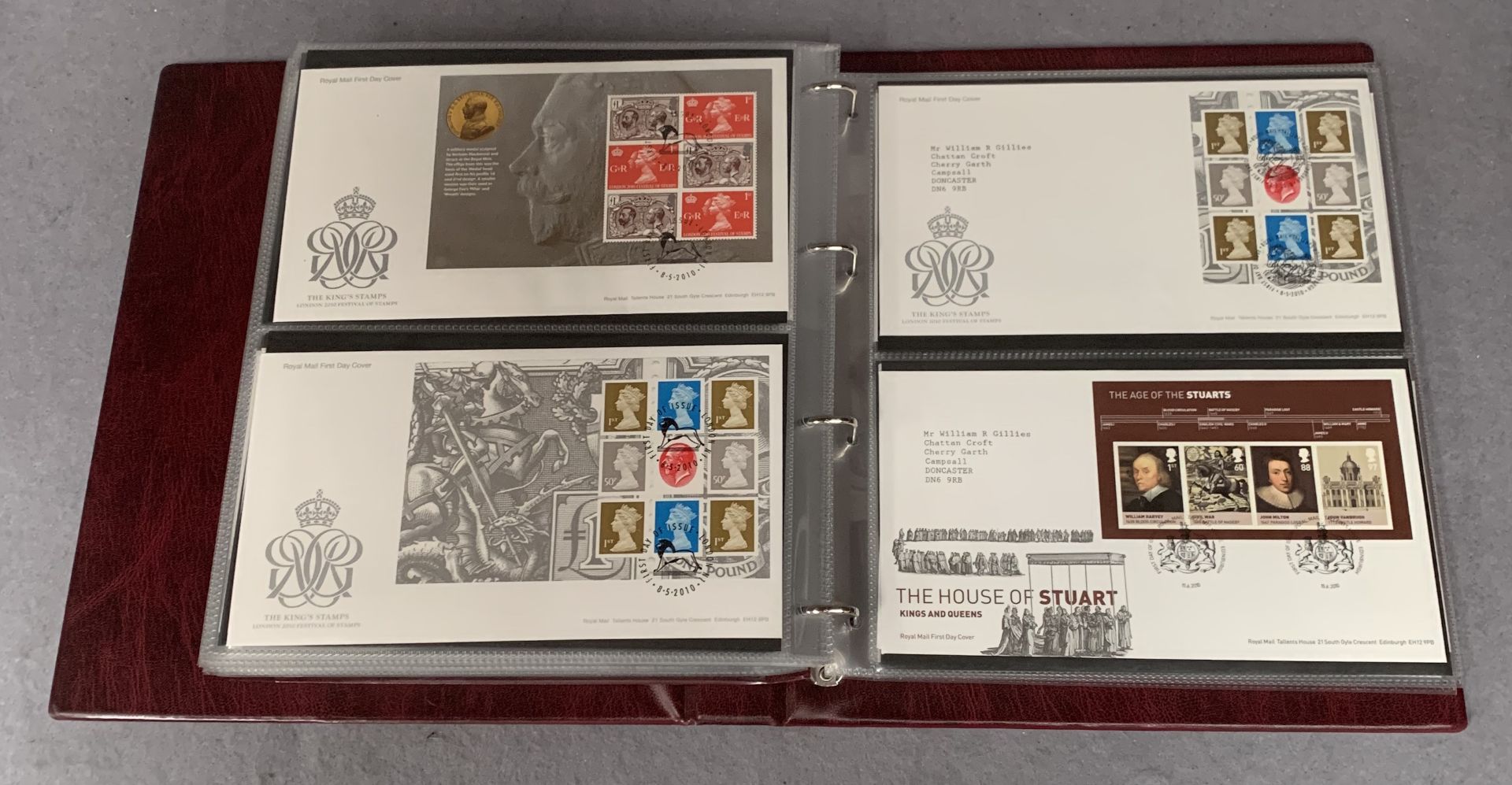 An album containing 121 Royal Mail First Day Covers, - Image 3 of 3