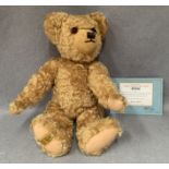A Merrythought for Danbury Mint Ltd Edition soft toy Christopher Robin's Bear, 34cm,
