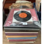 Contents to box large quantity 78 rpm records, 12 assorted LP box sets, Cliff Richard, The Shadows,