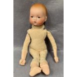 A bisque head doll marked AM Germany 341/272?,