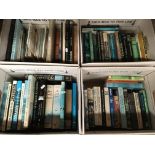 Contents to four boxes - books on travel, The Countryside,