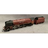 A Hornby OO gauge scale model train LMS 6233 Duchess of Sutherland (unboxed)