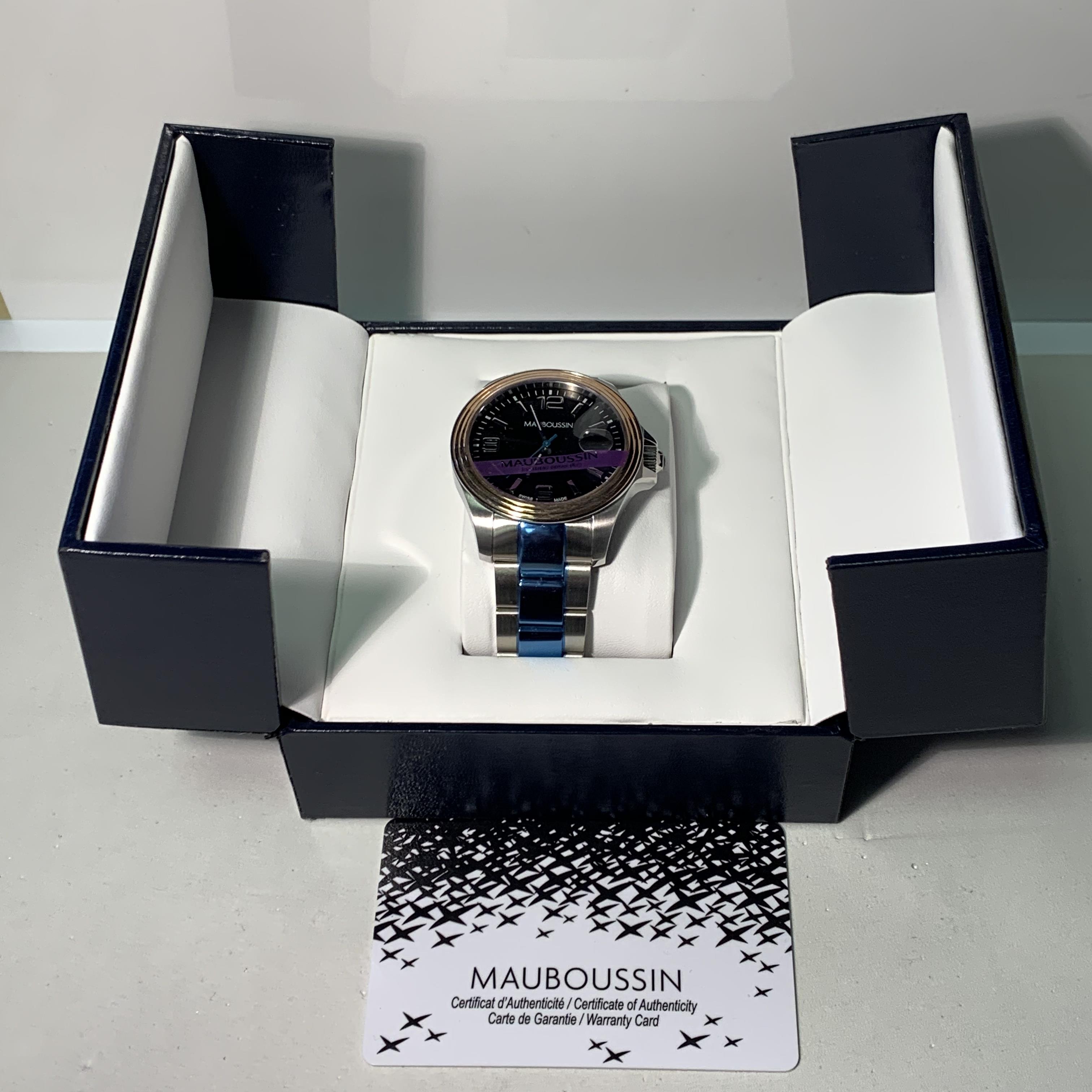 MAUBOUSSIN GENTLEMAN'S WRISTWATCH, serial no. - Image 2 of 6