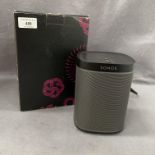 A Sonos Play :1 wireless HiFi system in box - used