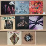 Cream, The Nice and others Interest: 8 LPs - Cream Disraeli Gears Reaction 594003,