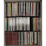 Approximately 90 CDs, classical and ballet, Ravel, Chopin, Beethoven, Handel, etc.