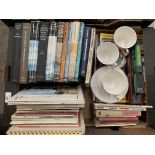 Contents to box - a quantity of books,