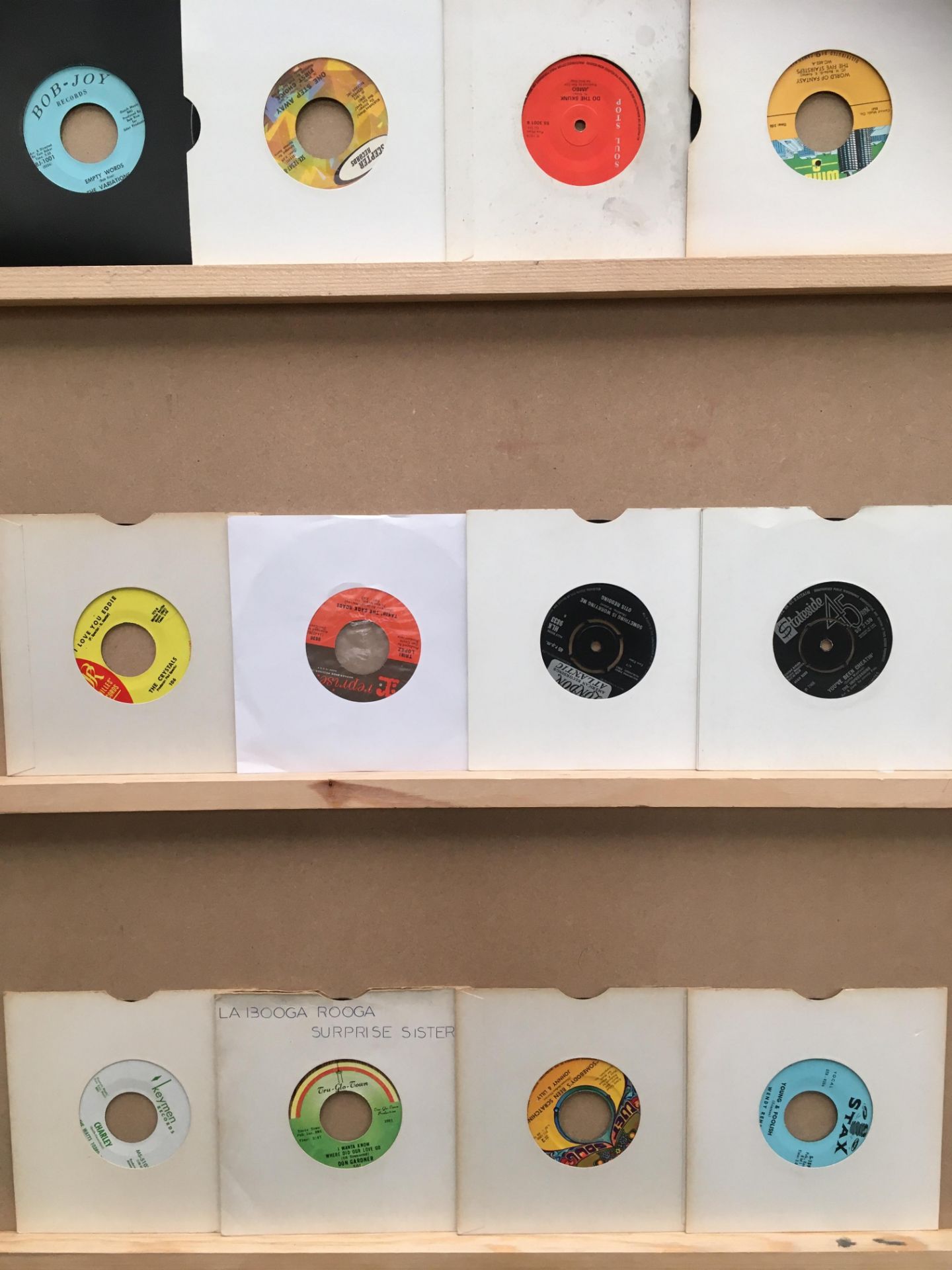 Twelve 45rpm singles, Wendy Rene, Johnny and Lilly, Don Gardner 501, Watts 103rd St. - Image 2 of 2
