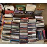 Contents to tray, a large collection of CDs, Country, Motown, Lloyd Webber Pop,