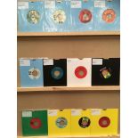 Twelve 45rpm singles, Mike Post Coalition, The Royal Vibes, The Four Larks, The marketts,