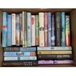 Twenty five books - Alexander McCall Smith novels, signed Margaret Drabble,