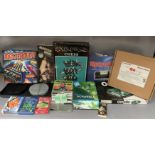 Contents to box - a quantity of assorted board games including Othello, Rummikub, Chess,