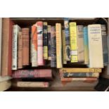Contents to box approximately 25 books many war and crime related Somme Battle Stories,