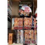 Forty-seven assorted DVDs, Classic Western and The Classic John Wayne collection,