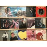 Thirty-seven assorted LPs, Carole King, Rod Stewart, Crystal Gayle, Tom Jones, Sony & Cher, etc.