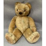 The Chad Valley Co Ltd soft toy 'teddy bear', 50cm and another soft toy teddy bear,