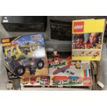 Contents to plastic box - Lego basic set in box (play worn),